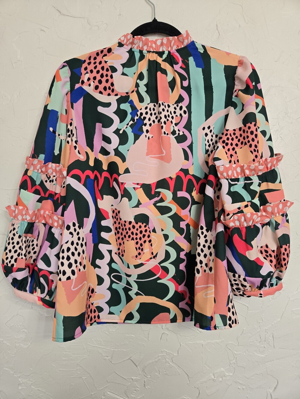 Crosby By Mollie Burch Colorful Jungle Book Long Sleeve Top, Xs View 5
